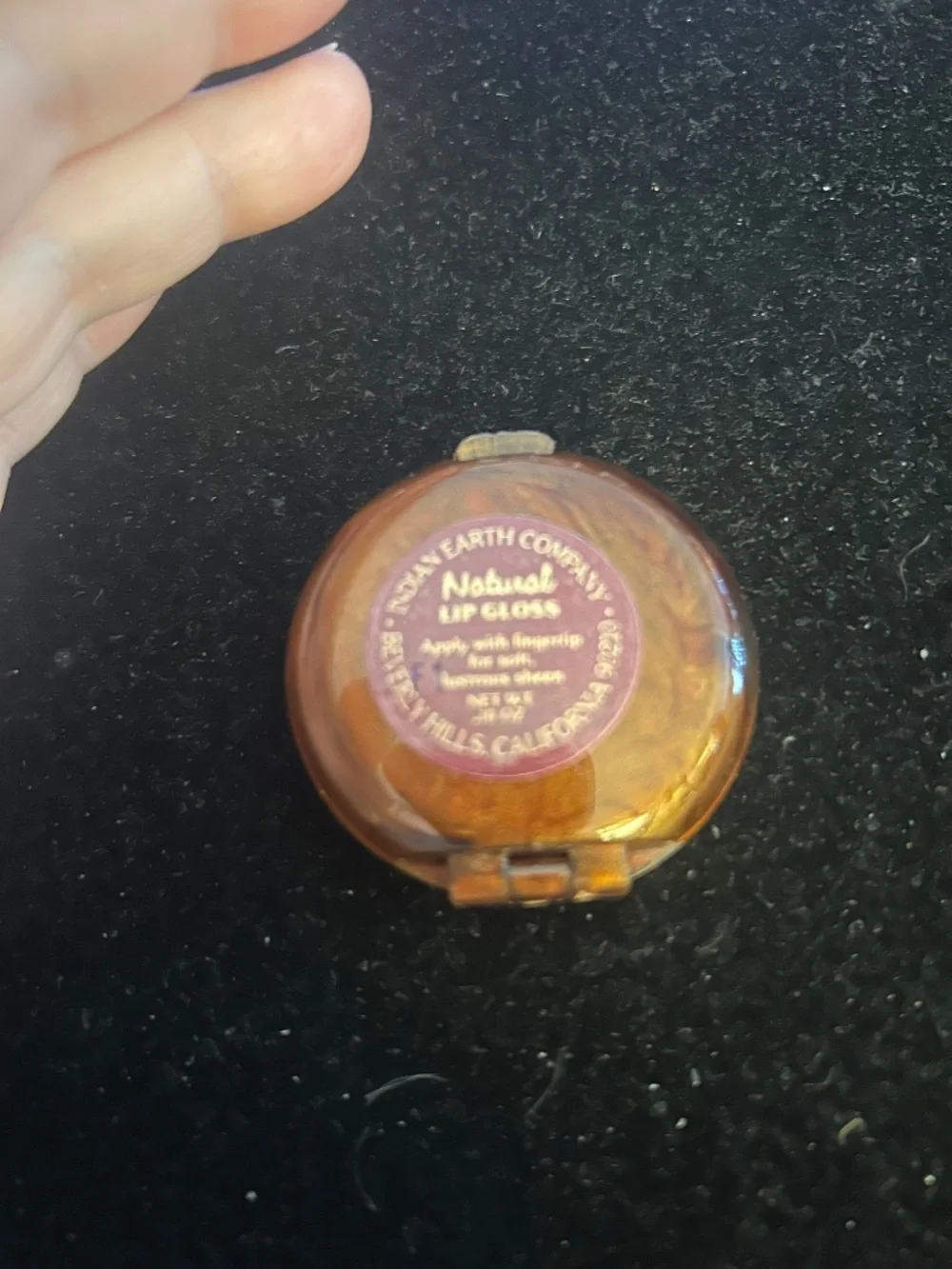 Original Indian Earth Natural Lip Gloss -RARE-Vintage